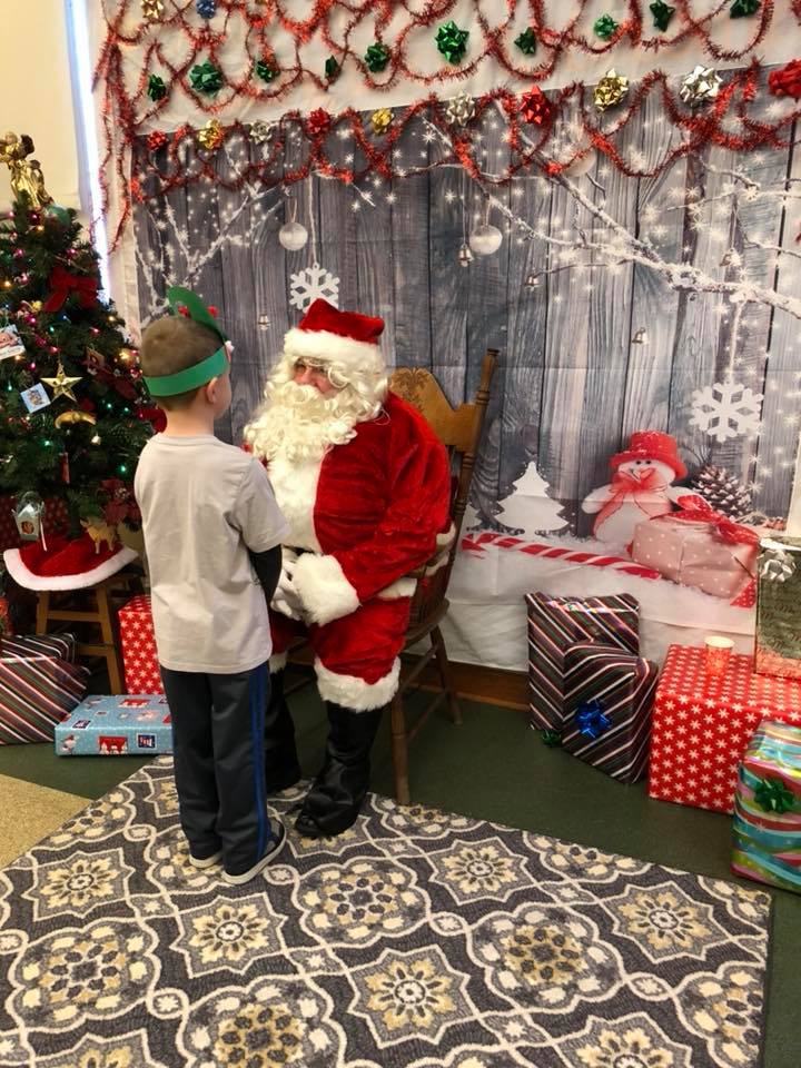 Ed as Santa